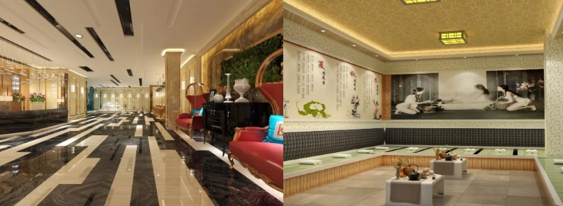 老板请我去了上海浦东区附近私人休闲会所-感受帝王般的享受